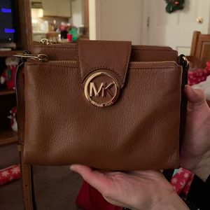 Michael Kors Light Brown Crossbody